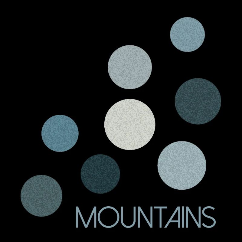 all the colours - mountains