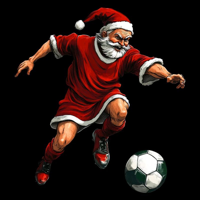 Weihnachten Fussballer