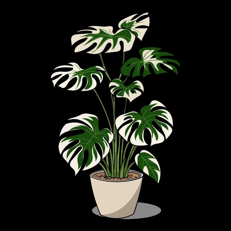Monstera panaché