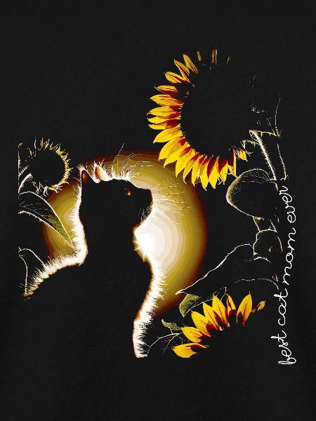 Sunflower Cat