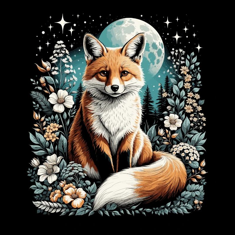 Cottagecore Aesthetic Fox