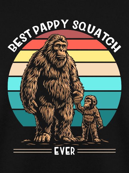 Best Pappy Squatch Ever
