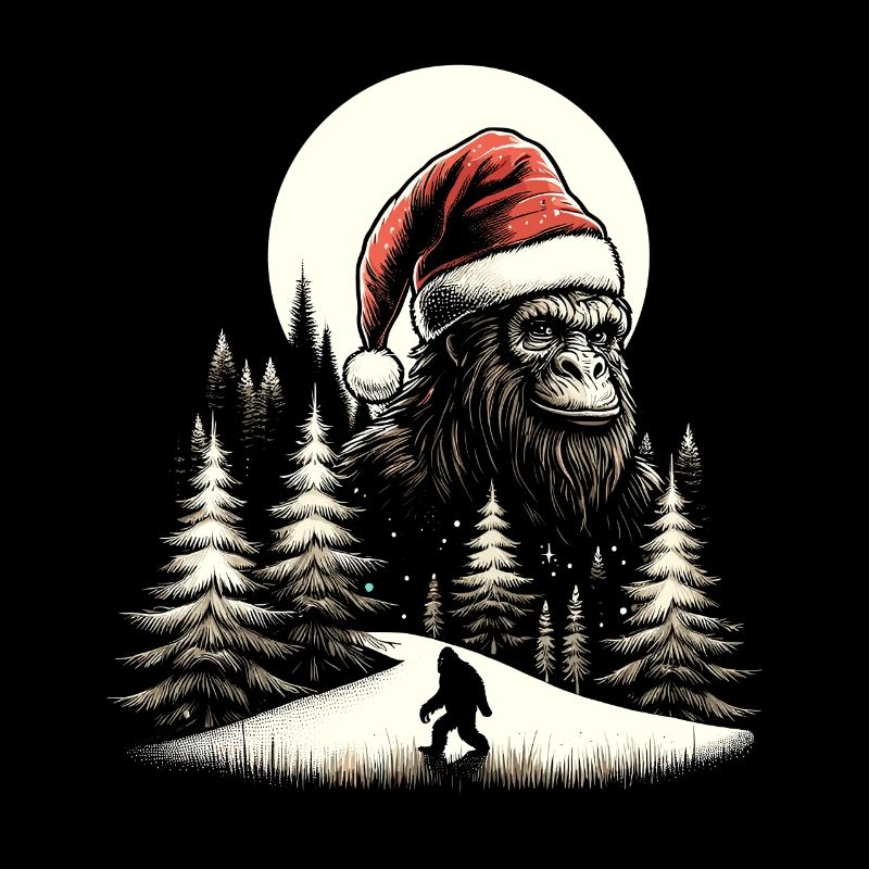 Weihnachtsmann Bigfoot