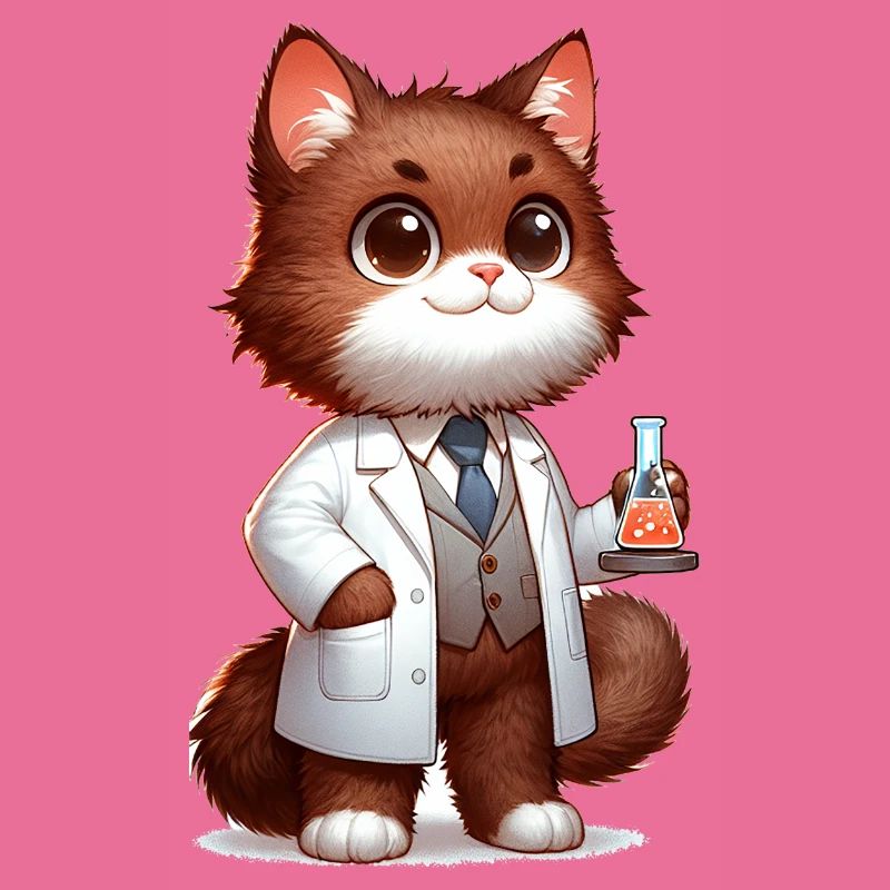 Chat mignon scientifique