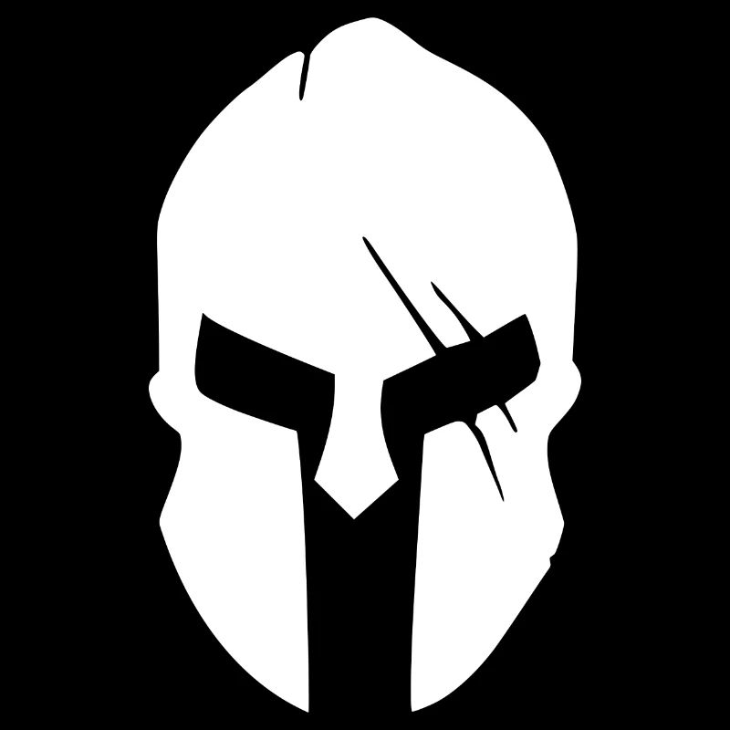 Spartan helmet white / Sparta