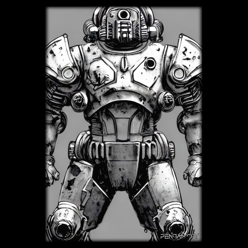 Kampfbot Robot Super Soldier Machine Warrior