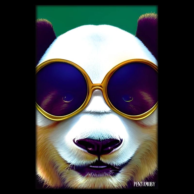 Panda Sunglasses Wildlife Forest Animals Wilderness