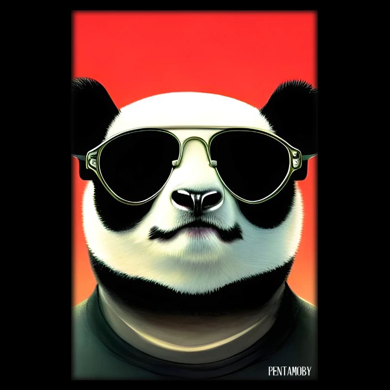 Panda Sunglasses Wildlife Forest Animals Wilderness