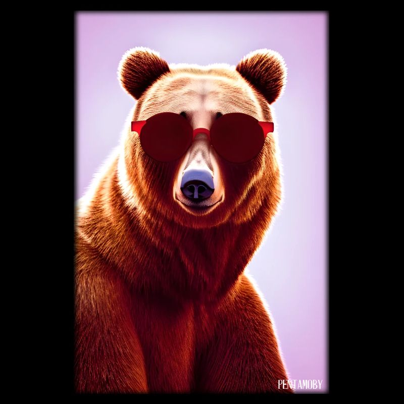 Bear Sunglasses Wildlife Forest Animals Wilderness