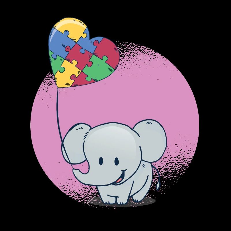 Baby Elefant Ballon Puzzle