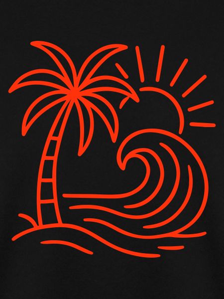 Palme Welle Insel