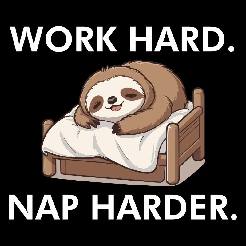 Work hard Nap Harder