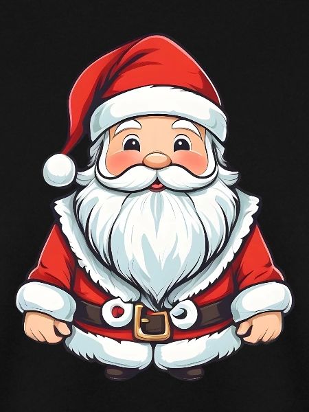 Comic Santa Claus