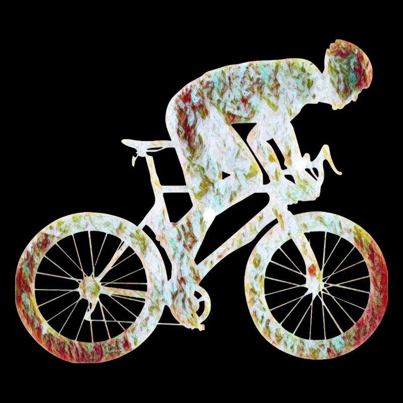 Vélo de course silhouette