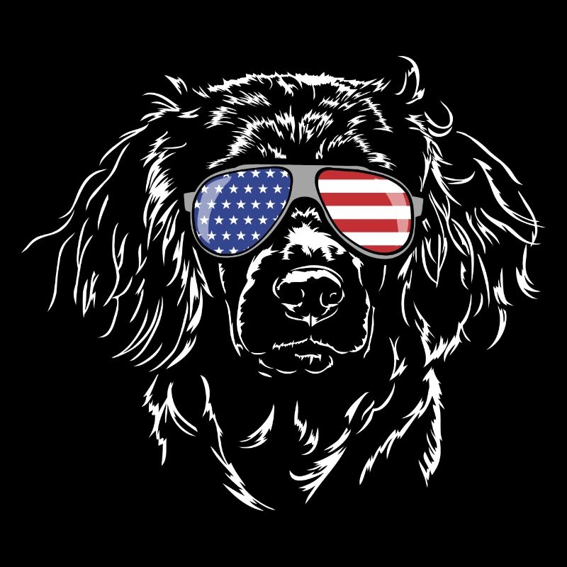 CHIEN DE CAILLE ALLEMAND Amérique Drapeau Wilsigns