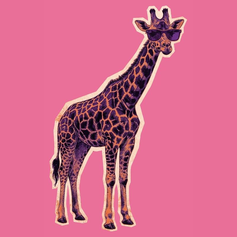 Coole Giraffe Sonnenbrille