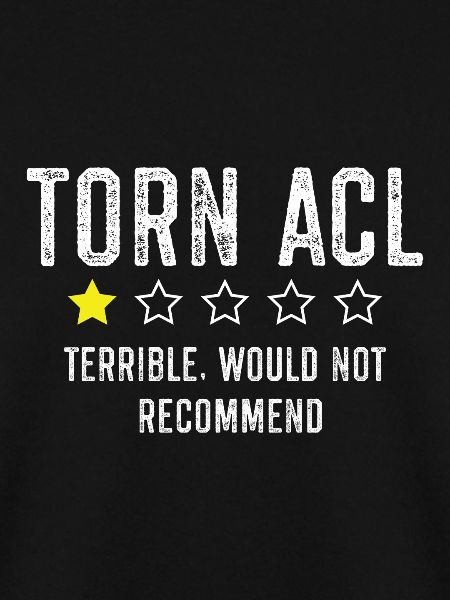 Lustige zerrissene ACL-Chirurgie