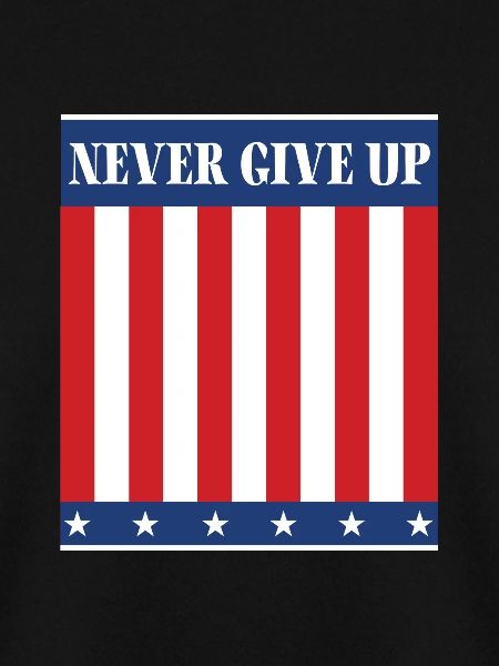 Never give up