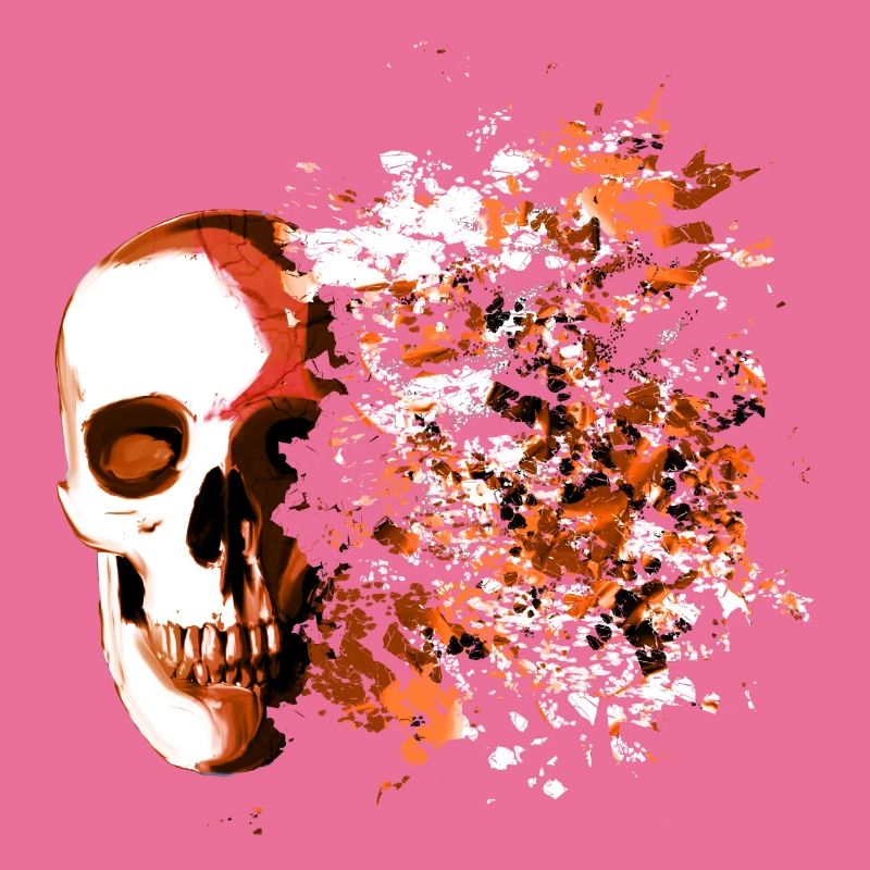 skull explosion