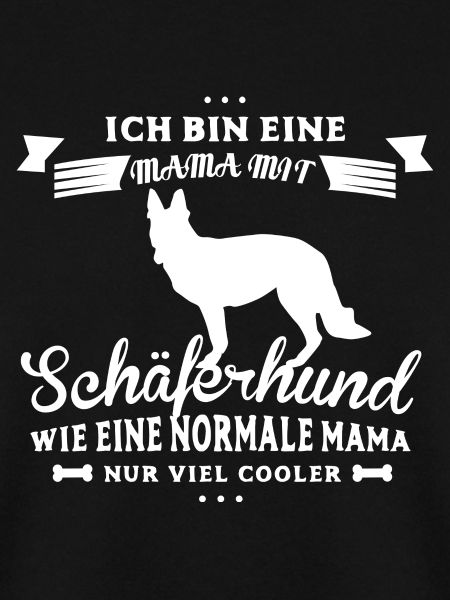 Coole Schäferhund Mama