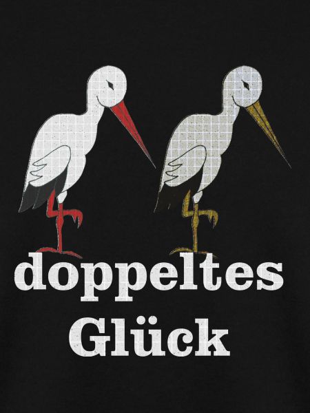 storchenpaar doppeltes glück