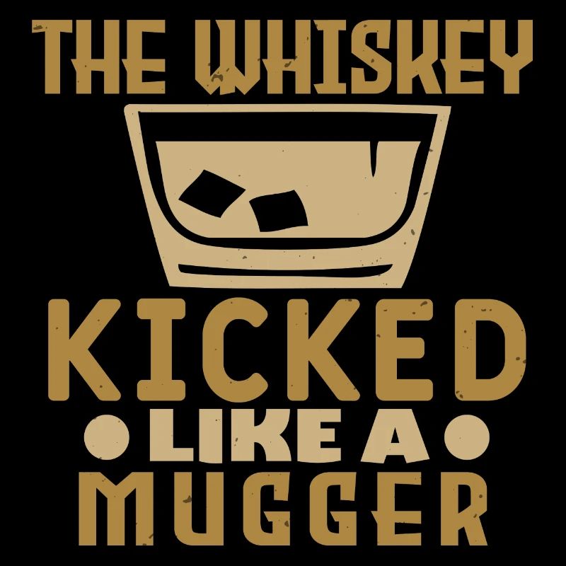 DER WHISKY KICKTE WIE EIN RÄUBER