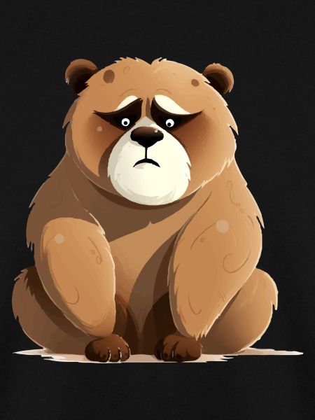 Bibi the grumpy bear