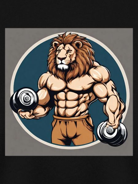 Löwe im GYM