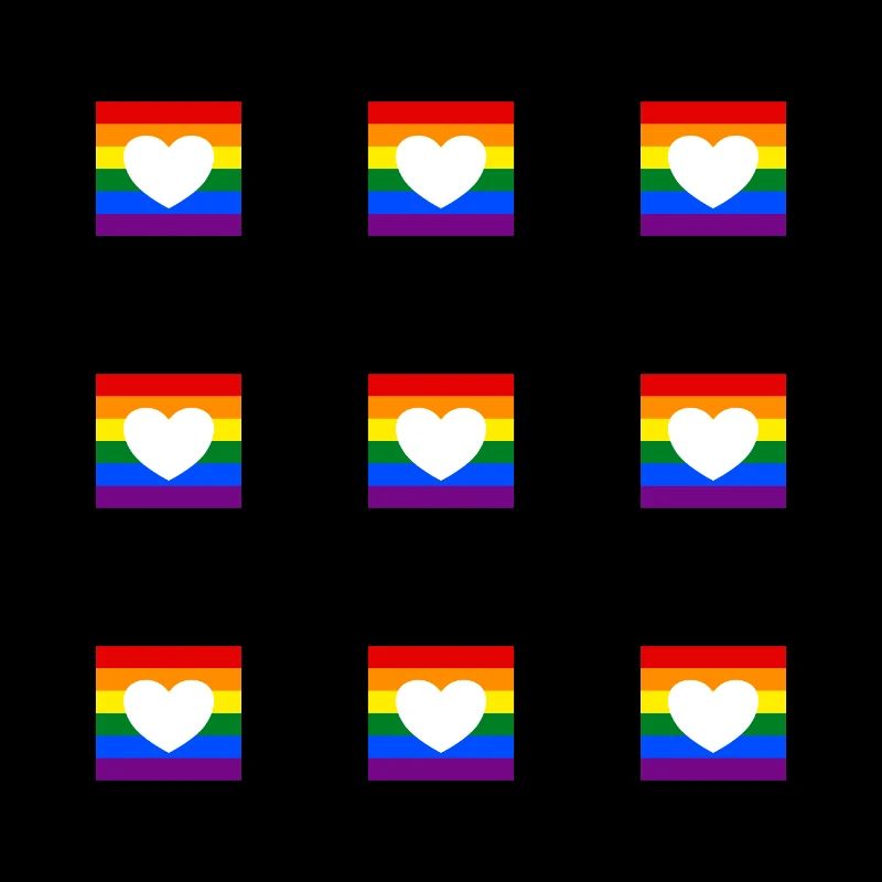 LGBTQ-Regenbogenherz