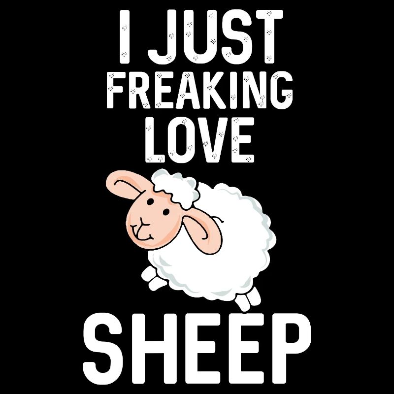 I Freaking Love Schafe | Funny Sheep Design