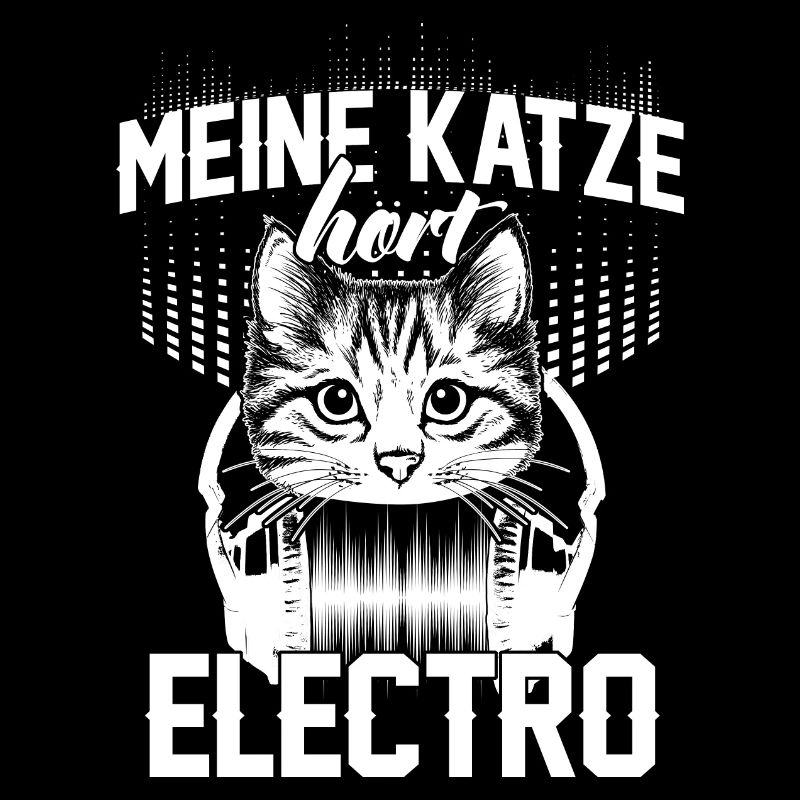 EDM Electronic Dance Music Cat Cats Gift