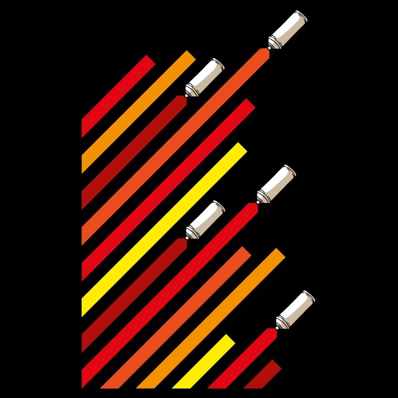 Cans and stripes
