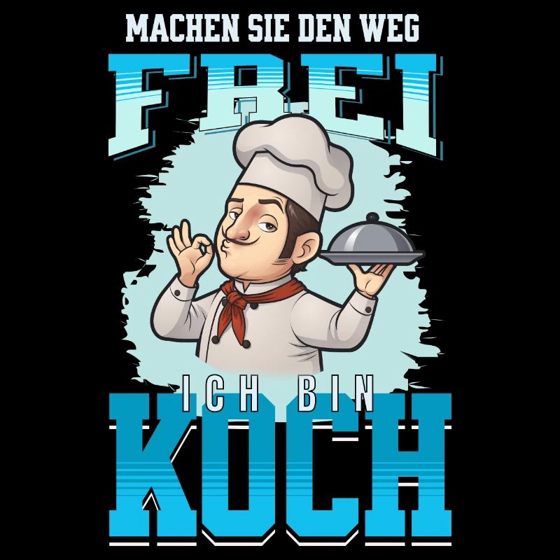 Koch Köche sind immer im Stress