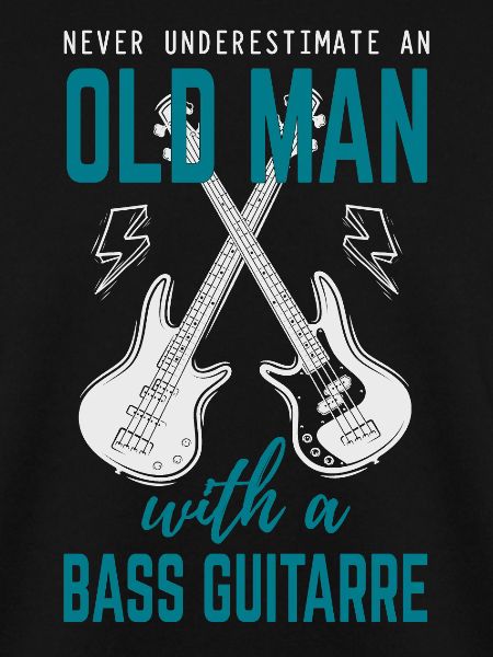 Bassist alter Mann