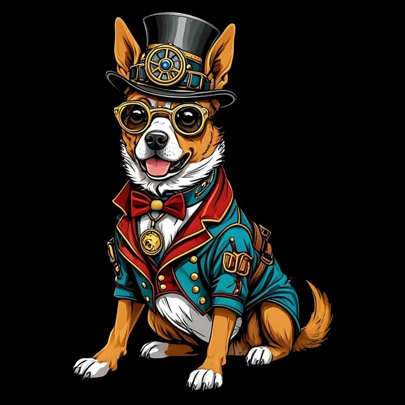 Steampunk dog