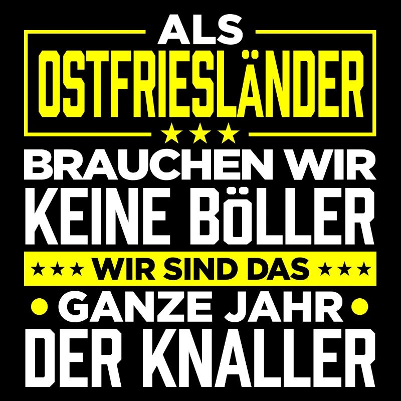 OSTFRIESLÄNDER - Böller
