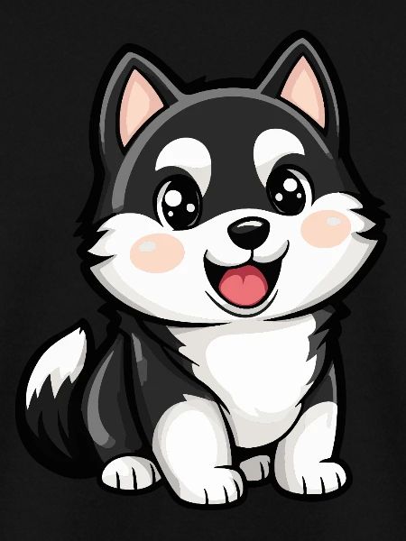 Husky Hund Niedlich
