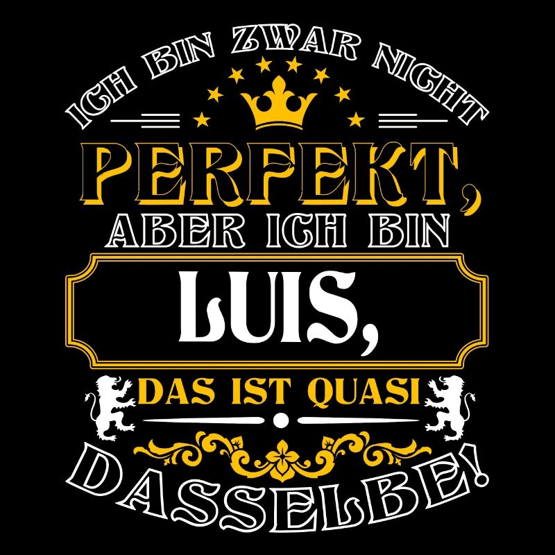 Funny LUIS for Name Day with Name Name