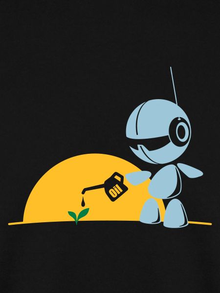 robot flower