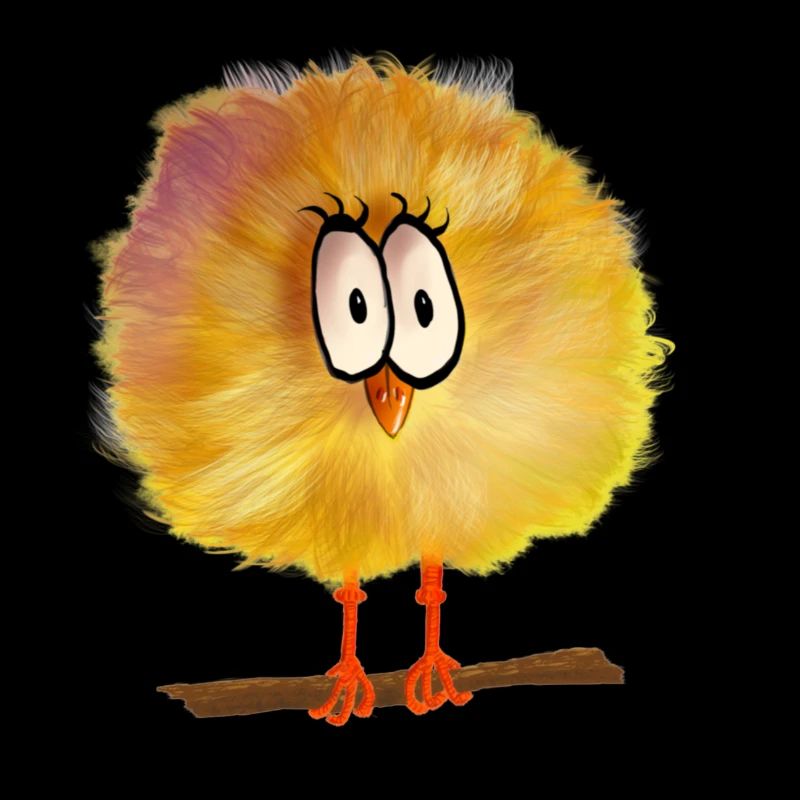 komischer Vogel