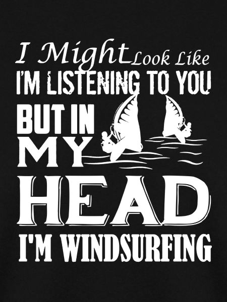Ich bin Windsurfing Shirt