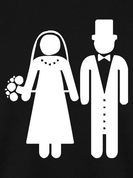 Ein Hochzeitspaar