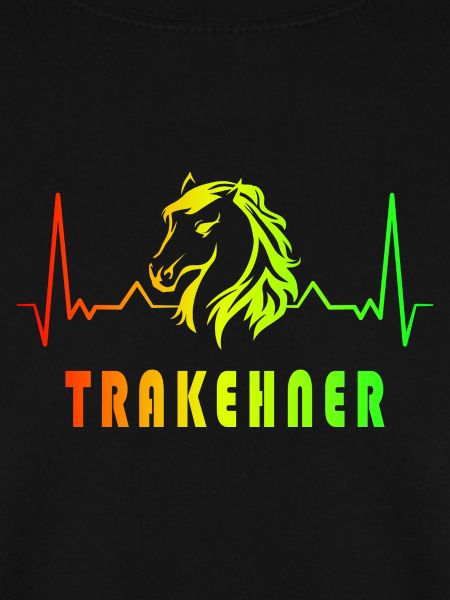 Trakehner Pferde Herzfrequenz Design