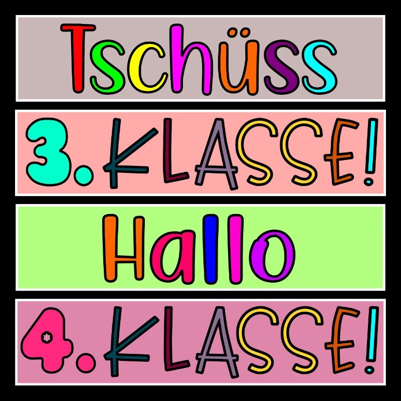 Grundschule Viertklässlerin - 4. Klasse