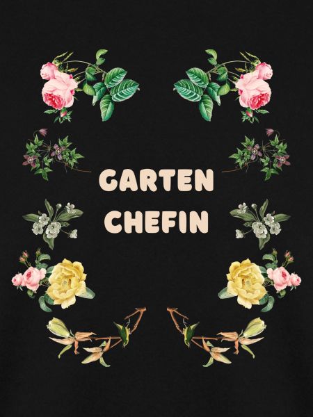 Garten Chefin Blumen Design
