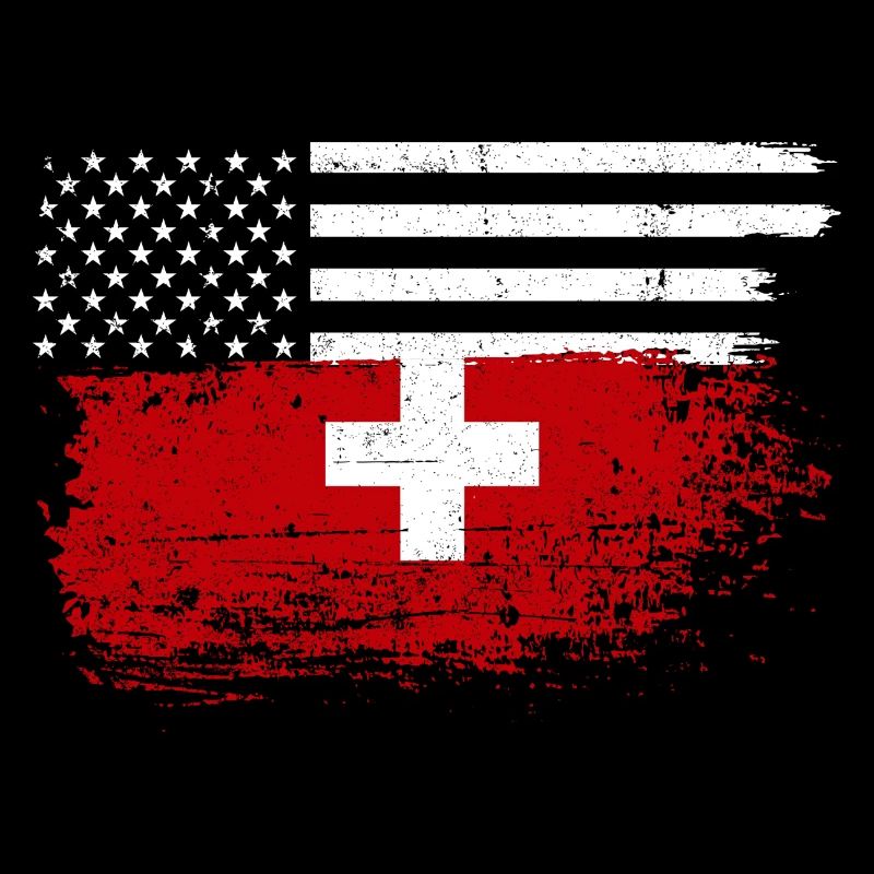 US-Sterne Schweizerkreuz Fusion