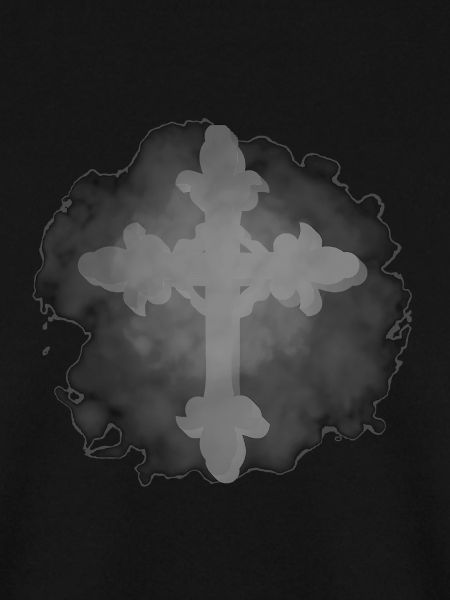 nebeliges gothic-kreuz, verschenken