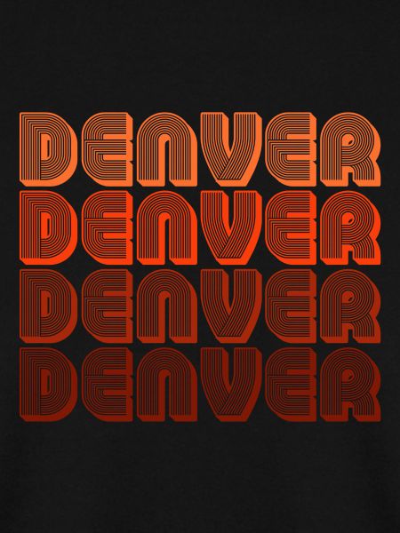 Denver Gradient Retro Pattern