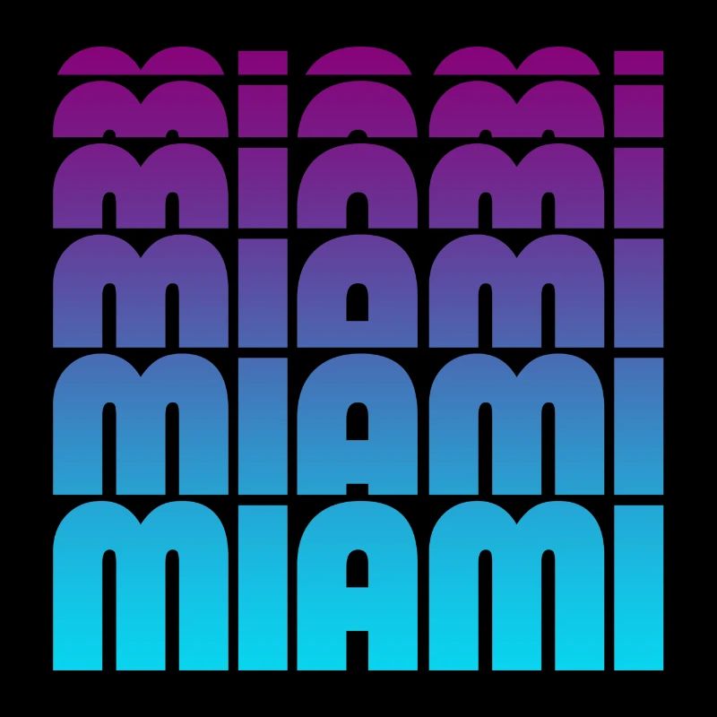 Grille de gradient de Miami