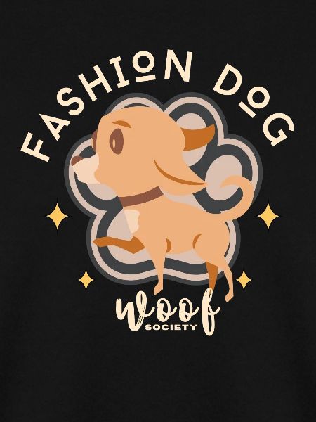 Ziegenmode-Hund Wuff